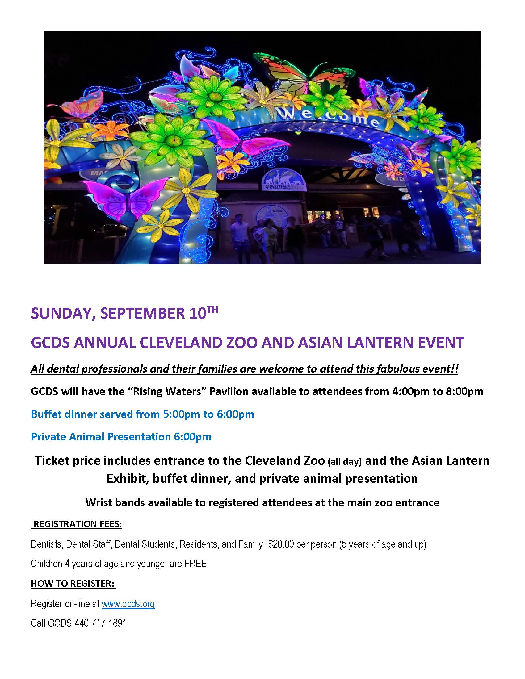 Cleveland Zoo/Asian Lantern Event